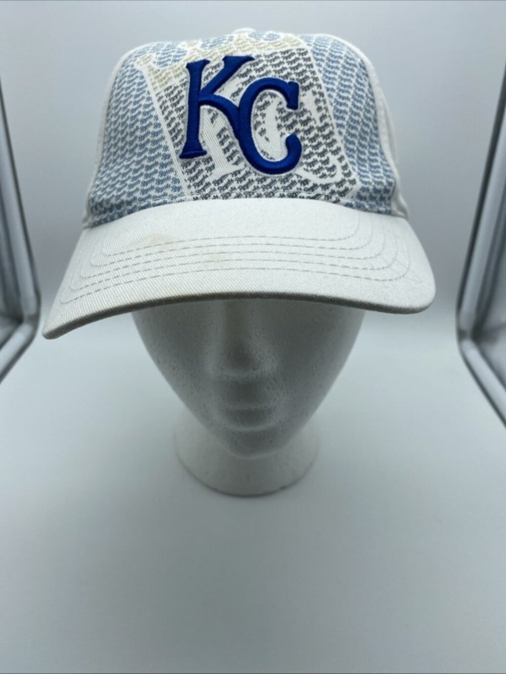 Kansas City Royals MLB 40th Anniversary Baseball Cap Hat Adjustable White